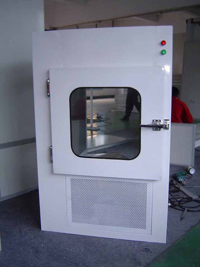 物品净化传递窗安装有互锁装置要求