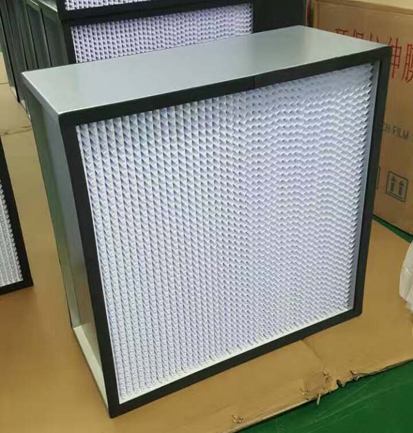 HS镀锌框有隔板高效过滤器