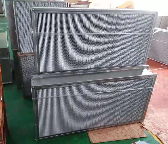 400度耐高温高效过滤器-耐350-400度高温高效空气过滤器