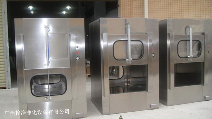 气动升降门风淋传递窗-气密门传递窗